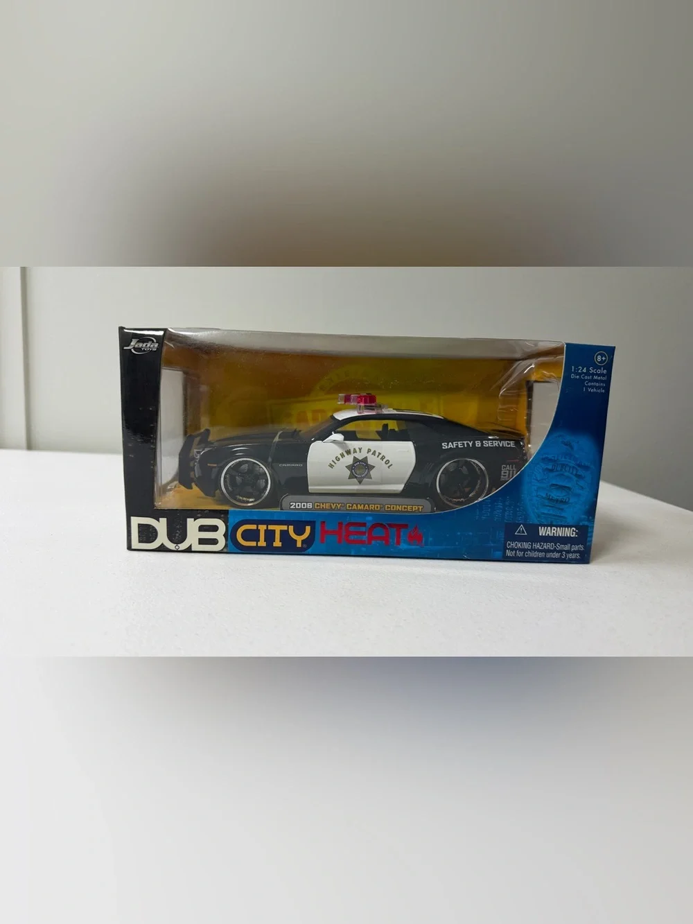 Jada DUB City Heat 2006 Chevy Camaro Concept Highway Patrol 1:24 NIB
